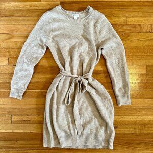 Market & Spruce Yarn Crew Neck Sweater Dress